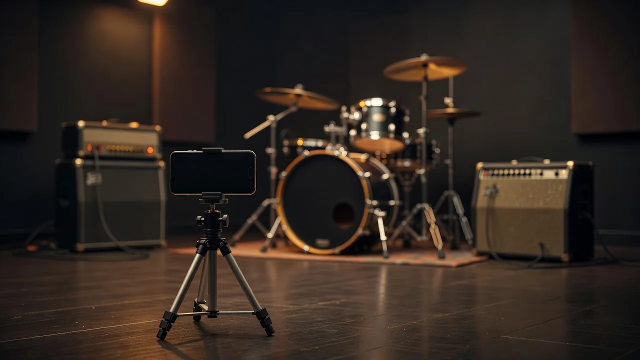 Recording a Band Rehearsal With One Phone and No Mixer