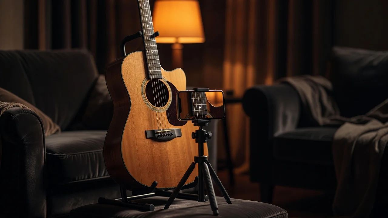 Recording Acoustic Guitar on a Phone: Placement, Gain and Room