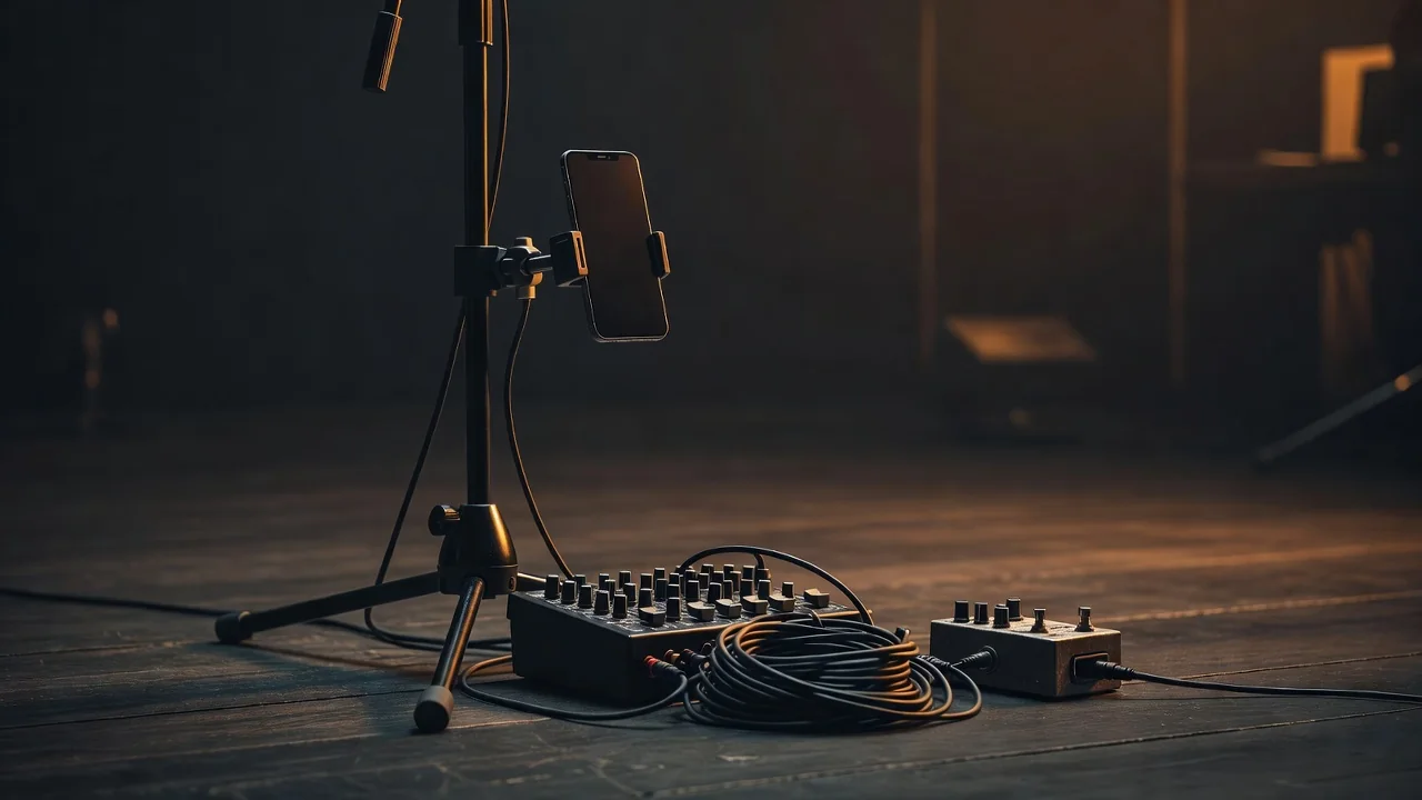 Running Backing Tracks Live From a Phone Without a Laptop