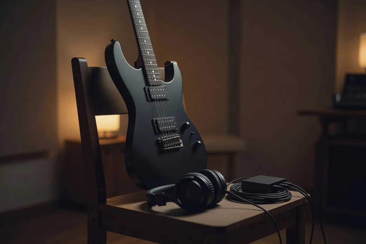 Silent Guitar Practice: A Headphone Rig That Feels Like an Amp